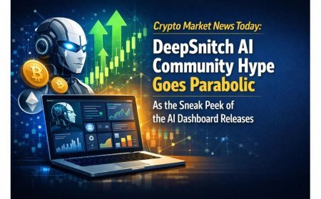Crypto Market News Today: DeepSnitch AI Community Hype Goes Parabolic As the Sneak Peek of the AI Dashboard Releases, SOL and HYPE Traders Enjoy Friday Bounce