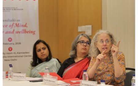 Harvard Professor Sara Lazar Joins a Roundtable on the Science of Mind, Behaviour, and Wellbeing organized by Rishihood University