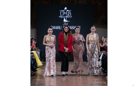 Bharat’s Bold Blackout: Charu Parashar and UMB Pageants’ Urmimala Baruah Redefine Luxury at Paris-Milan Fashion Weeks with Begum Noir Mastery