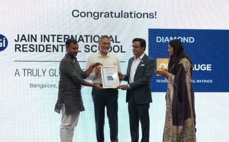JAIN International Residential School (JIRS), Bengaluru, Earns Prestigious QS I-GAUGE Diamond Rating for Institutional Excellence