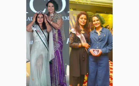 Sushma Verma won the title of VG Global Icon West Bengal Queen 2026