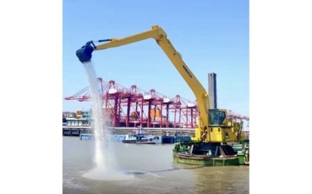 Knowledge Marine and Engineering Works Limited Commissions India’s Largest and Deepest Indian-Flag Self-Propelled Backhoe Dredger “River Pearl 47” at JNPA