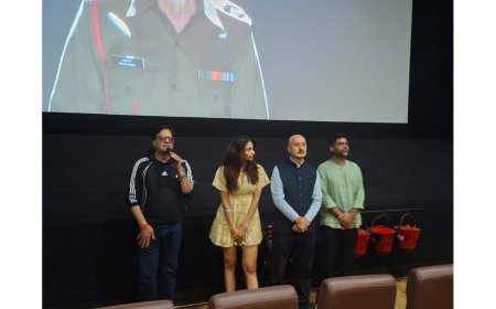Lions Club of Mumbai SOL and Lion Raju Manwani Hosted Special Screening of the film “Tanvi“, Anupam Kher and Shubhangi Dutt lit up the screening night alongside Raju Manwani and Dada Vashu Shroff, turning it into a star-studded affair
