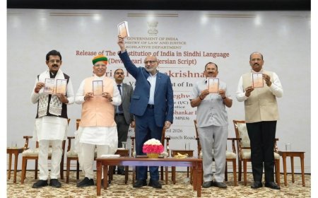10th April to mark Sindhi Language Day MP Shankar Lalwani organized an event Boosts linguistic Inclusivity