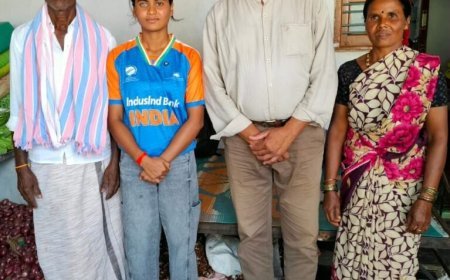 Ranga Rao Memorial School for Differently Abled Alumna Deepika T C gets a Grand Welcome in her Hometown
