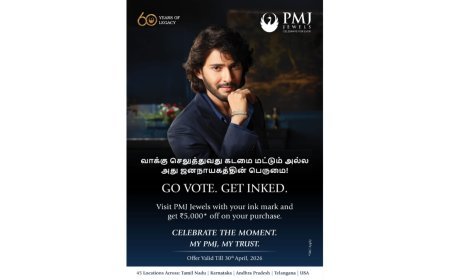 PMJ Jewels Launches “Go Vote, Get Inked” Offer to Celebrate Democracy in Tamil Nadu Elections